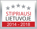 Stipriausi Lietuvoje 2014-2018
